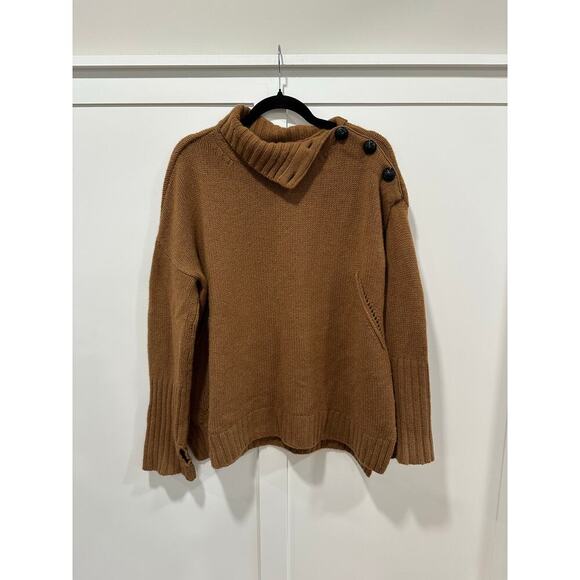 Zadig & Voltaire Alma Cashmere Turtleneck Sweater Size S - Picture 4 of 10